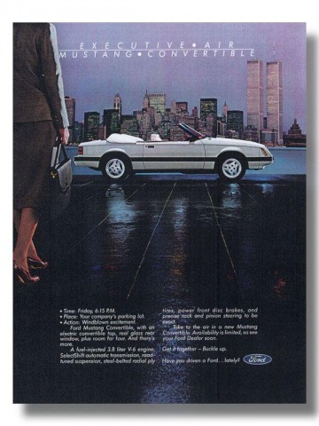 1983 Mustang Advertisement