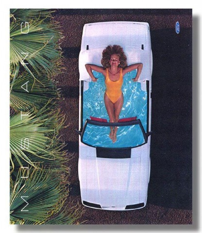 1985 Mustang Advertisement
