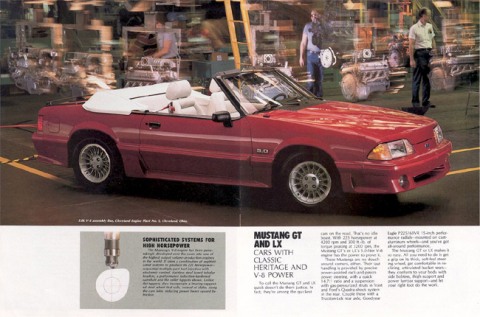 1989 Mustang Advertisement