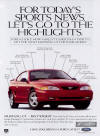 1998 Mustang Advertisement