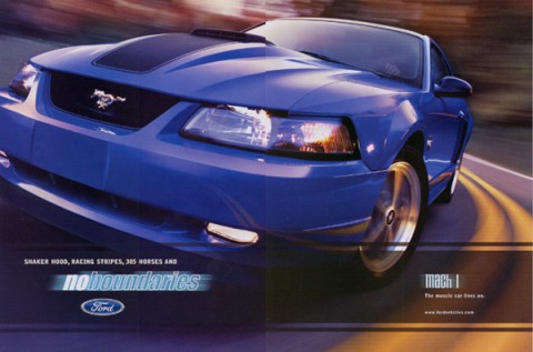 2003 Mustang Advertisement
