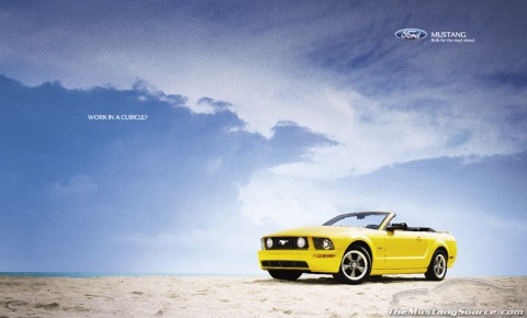 2005 Mustang Advertisement