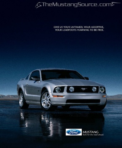 2005 Mustang Advertisement
