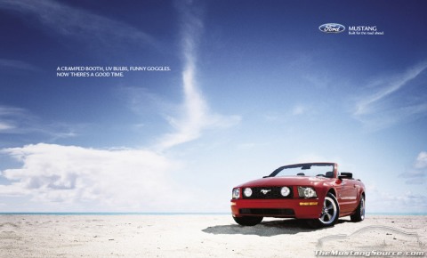 2005 Mustang Advertisement