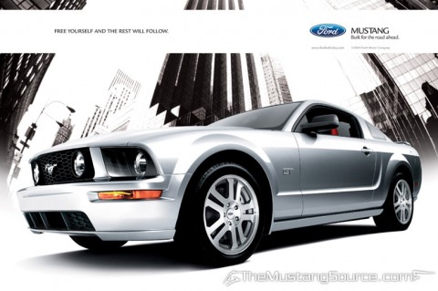 2005 Mustang Advertisement
